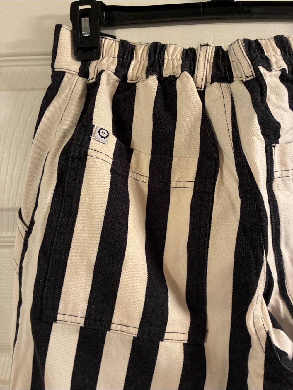 Big Bud Press Striped Work Pants - Size Small Petite - Picture 3 of 4